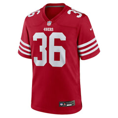NFL Marques Sigle San Francisco 49ers Team Game Jersey - Scarlet