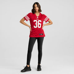 NFL Marques Sigle San Francisco 49ers Women's Team Game Jersey - Scarlet