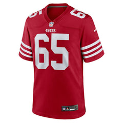NFL Drew Moss San Francisco 49ers Team Game Jersey - Scarlet