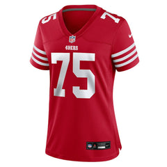 NFL Connor Colby San Francisco 49ers Women's Team Game Jersey - Scarlet