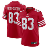 NFL Marquez Valdes-Scantling San Francisco 49ers Team Game Jersey - Scarlet
