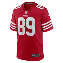 NFL Luke Farrell San Francisco 49ers Team Game Jersey - Scarlet