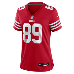 NFL Luke Farrell San Francisco 49ers Women's Team Game Jersey - Scarlet