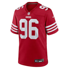 NFL Jordan Jefferson San Francisco 49ers Team Game Jersey - Scarlet