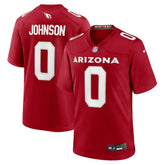 NFL Will Johnson Arizona Cardinals Team Game Jersey - Cardinal
