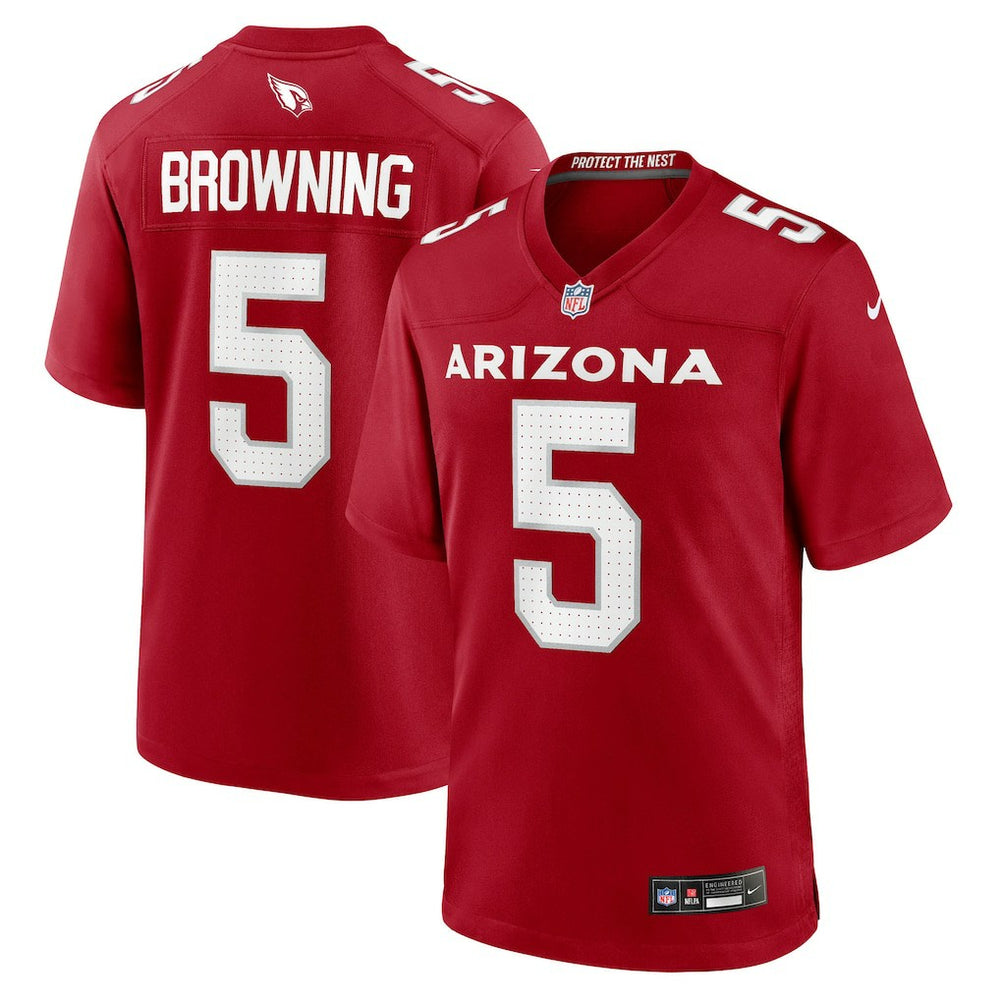 NFL Baron Browning Arizona Cardinals Team Game Jersey - Cardinal