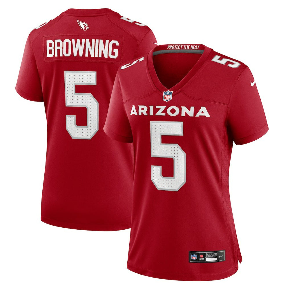 NFL Baron Browning Arizona Cardinals Women's Team Game Jersey - Cardinal