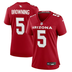 NFL Baron Browning Arizona Cardinals Women's Team Game Jersey - Cardinal