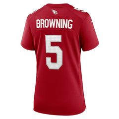 NFL Baron Browning Arizona Cardinals Women's Team Game Jersey - Cardinal
