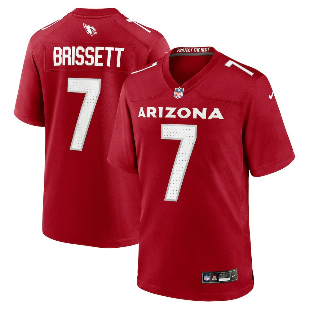 NFL Jacoby Brissett Arizona Cardinals Team Game Jersey - Cardinal