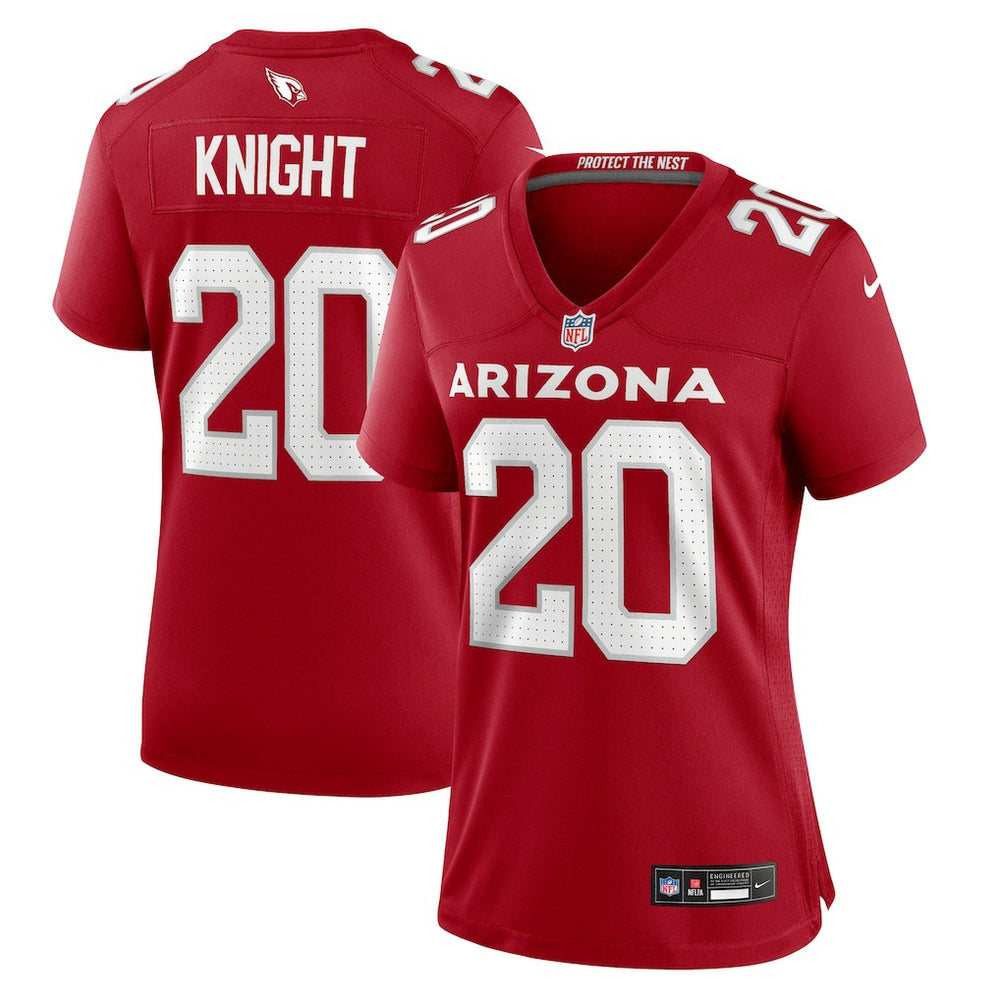 NFL Zonovan Knight Arizona Cardinals Women's Team Game Jersey - Cardinal