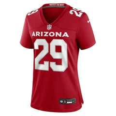 NFL Denzel Burke Arizona Cardinals Women's Team Game Jersey - Cardinal