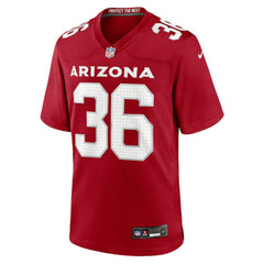 NFL Kitan Crawford Arizona Cardinals Team Game Jersey - Cardinal