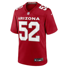 Jordan Burch Arizona Cardinals Team Game Jersey Cardinal