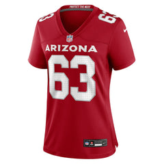 NFL Evan Brown Arizona Cardinals Women's Team Game Jersey - Cardinal