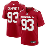 NFL Calais Campbell Arizona Cardinals Team Game Jersey - Cardinal