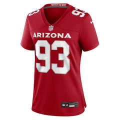 NFL Calais Campbell Arizona Cardinals Women's Team Game Jersey - Cardinal