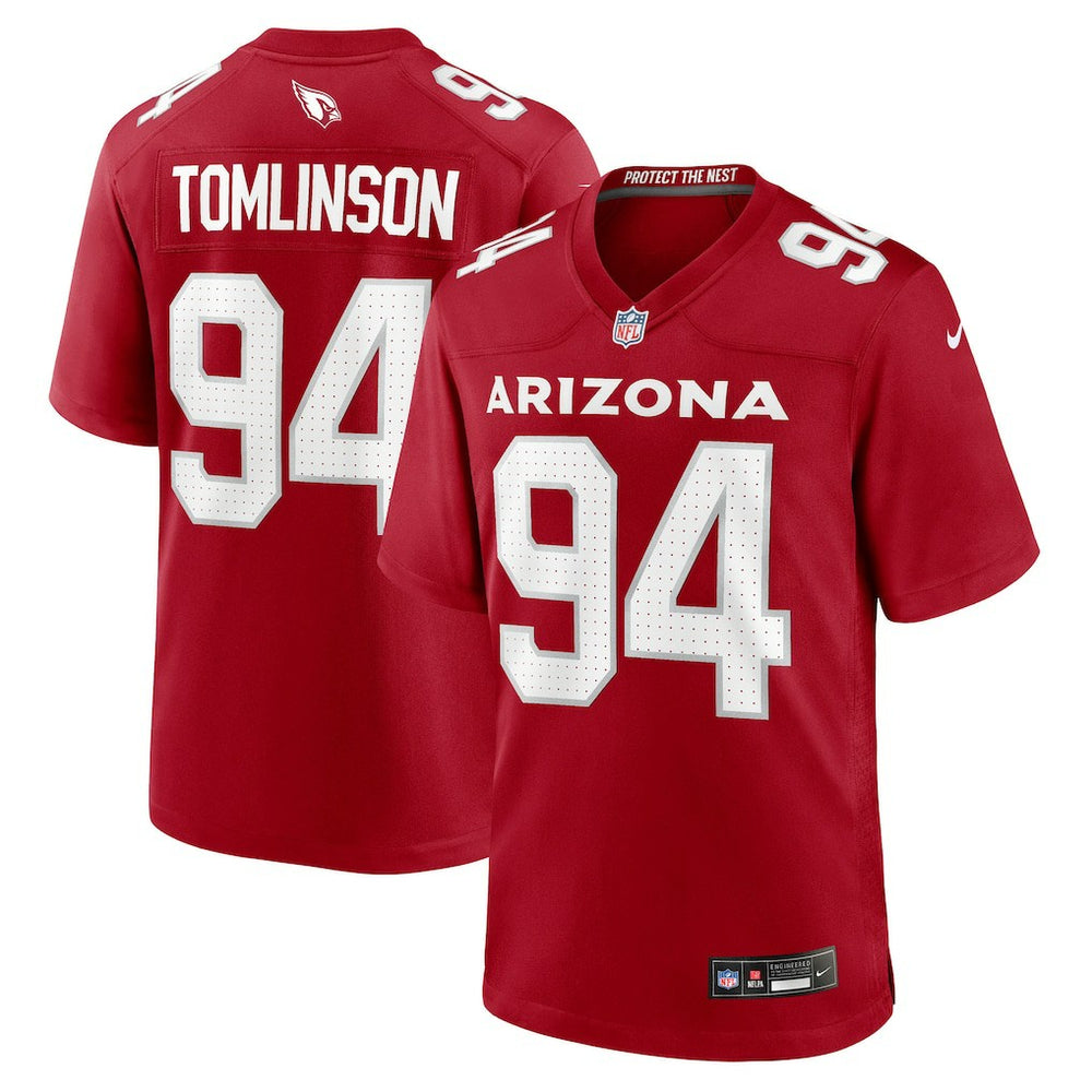 NFL Dalvin Tomlinson Arizona Cardinals Team Game Jersey - Cardinal