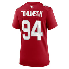 NFL Dalvin Tomlinson Arizona Cardinals Women's Team Game Jersey - Cardinal
