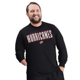 NHL Carolina Hurricanes G-III Sports by Carl Banks Adaptive Mesh Effect Long Sleeve T-Shirt - Black