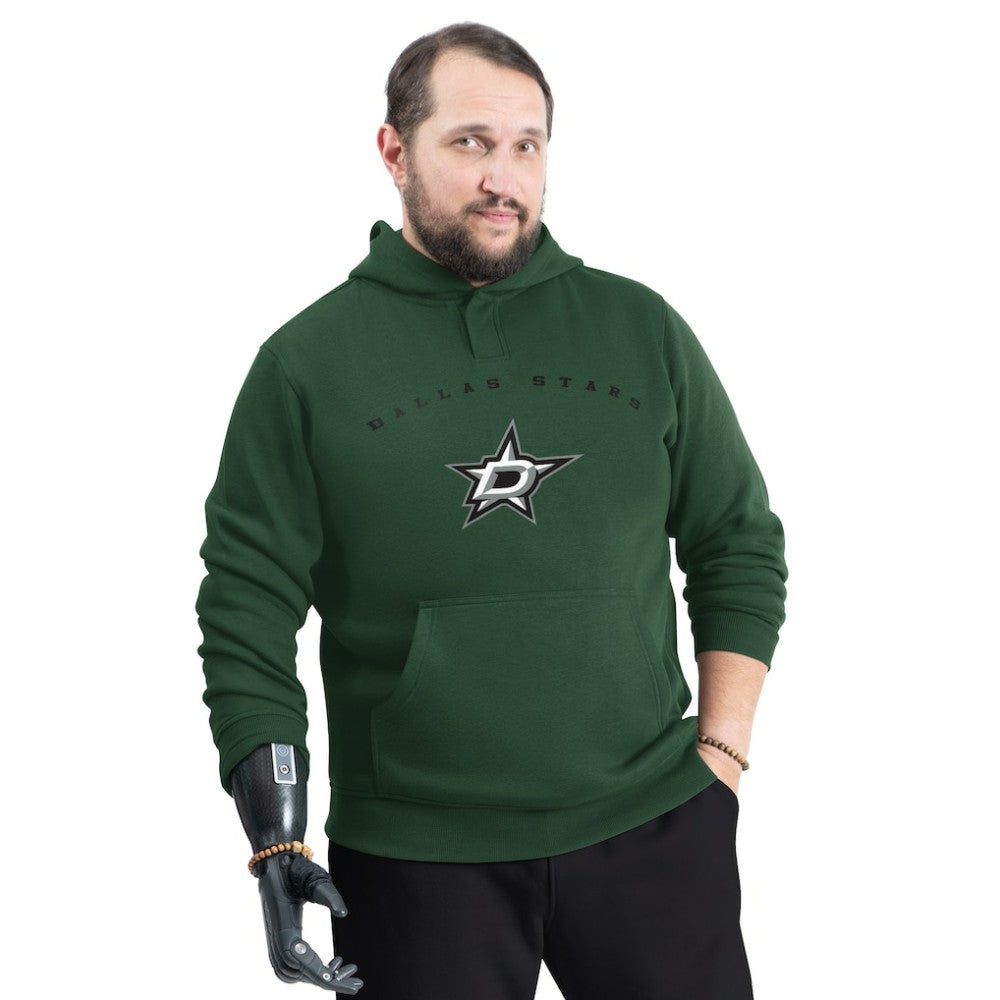 NHL Dallas Stars G-III Sports by Carl Banks Adaptive Classic Team Arc Fleece Hoodie - Kelly Green