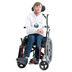 NHL Buffalo Sabres G-III Sports by Carl Banks Adaptive Classic Team Arc Fleece Hoodie - White