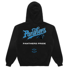 Carolina Panthers Born x Raised Unisex Pro Script Hoodie Black