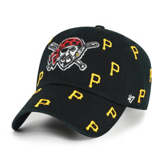Pittsburgh Pirates '47 Women's Confetti Clean Up Adjustable Hat - Black Hats