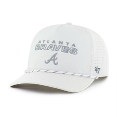 Atlanta Braves '47 Forward Vault Hitch Adjustable Hat - White Hats
