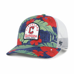Cleveland Guardians '47 Beachside Adjustable Trucker Hat - Navy Hats