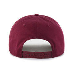 Philadelphia Phillies '47 Cooperstown Break Wood Suede Hitch Adjustable Hat - Burgundy/Brown Hats