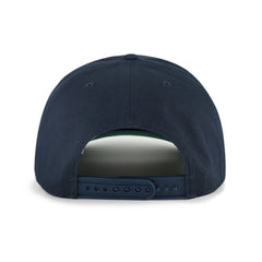 San Diego Padres '47 Cooperstown Break Wood Suede Hitch Adjustable Hat - Navy/Brown Hats