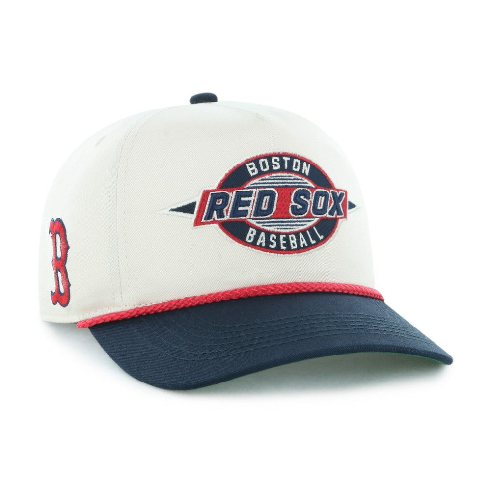 Boston Red Sox '47 Frame Out Hitch Adjustable Hat - Natural/Navy Hats