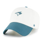 Toronto Blue Jays '47 Contemporary Tonal Clean Up Adjustable Hat - White/Teal Hats