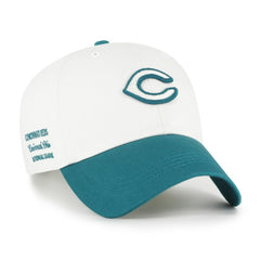 Cincinnati Reds '47 Contemporary Tonal Clean Up Adjustable Hat - White/Teal Hats