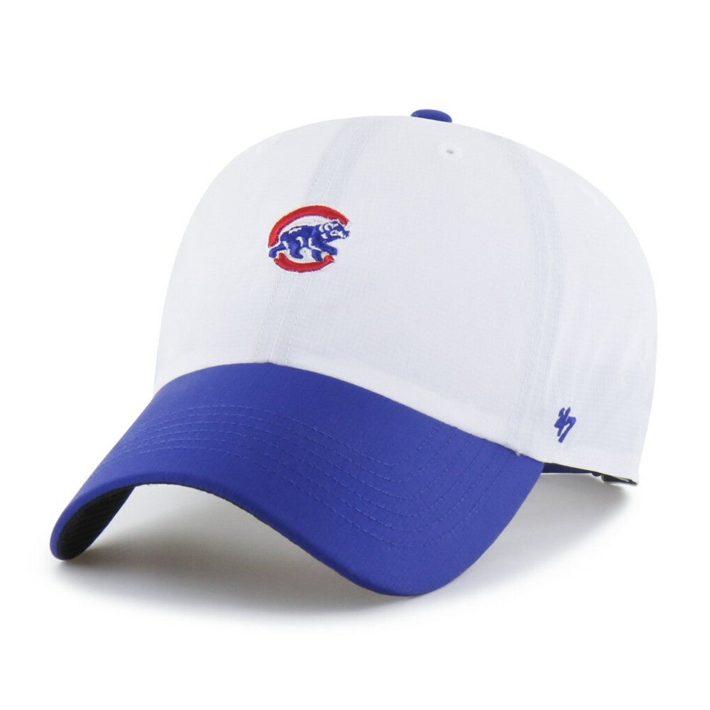 Chicago Cubs '47 Vista Mini Clean Up brrr° Adjustable Hat - White/Royal Hats
