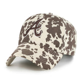 Atlanta Braves '47 Women's Bessie Clean Up Adjustable Hat - Natural Hats