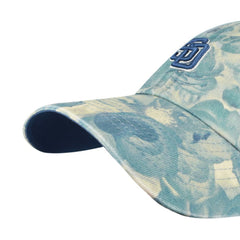 San Diego Padres '47 Women's Gardenia Clean Up Adjustable Hat - Blue Hats