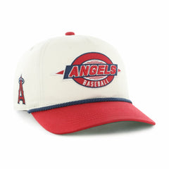 Los Angeles Angels '47 Youth Frame Out Hitch Adjustable Hat - Natural/Red Hats