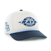Tampa Bay Rays '47 Youth Frame Out Hitch Adjustable Hat - Natural/Navy Hats