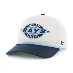 Tampa Bay Rays '47 Youth Frame Out Hitch Adjustable Hat - Natural/Navy Hats