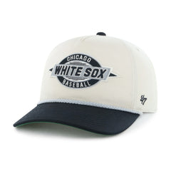 Chicago White Sox '47 Youth Frame Out Hitch Adjustable Hat - Natural/Black Hats