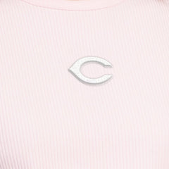 Cincinnati Reds Starter Women's Pastels Ribbed Tank Top - Light Pink Tanks
