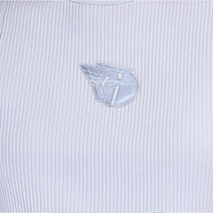 Cleveland Guardians Starter Women's Pastels Ribbed Tank Top - Light Blue Tanks