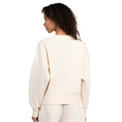 San Diego Padres Starter Women's Pastels Boxy Fleece Sweatshirt - Cream Sweatshirts