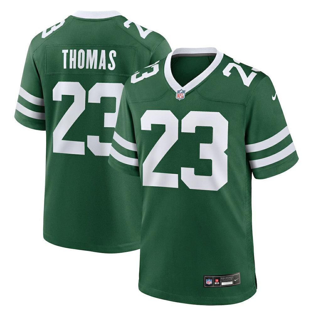 NFL Azareye'h Thomas New York Jets Team Game Jersey - Legacy Green
