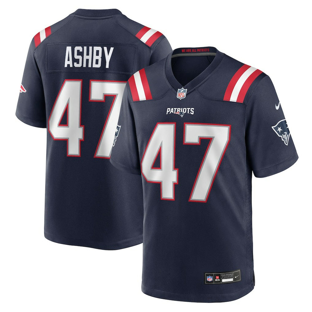 NFL Julian Ashby New England Patriots Team Game Jersey - Navy