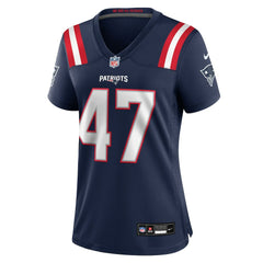 NFL Julian Ashby New England Patriots Women's Team Game Jersey - Navy
