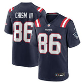 NFL Efton Chism III New England Patriots Team Game Jersey - Navy