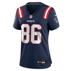 NFL Efton Chism III New England Patriots Women's Team Game Jersey - Navy